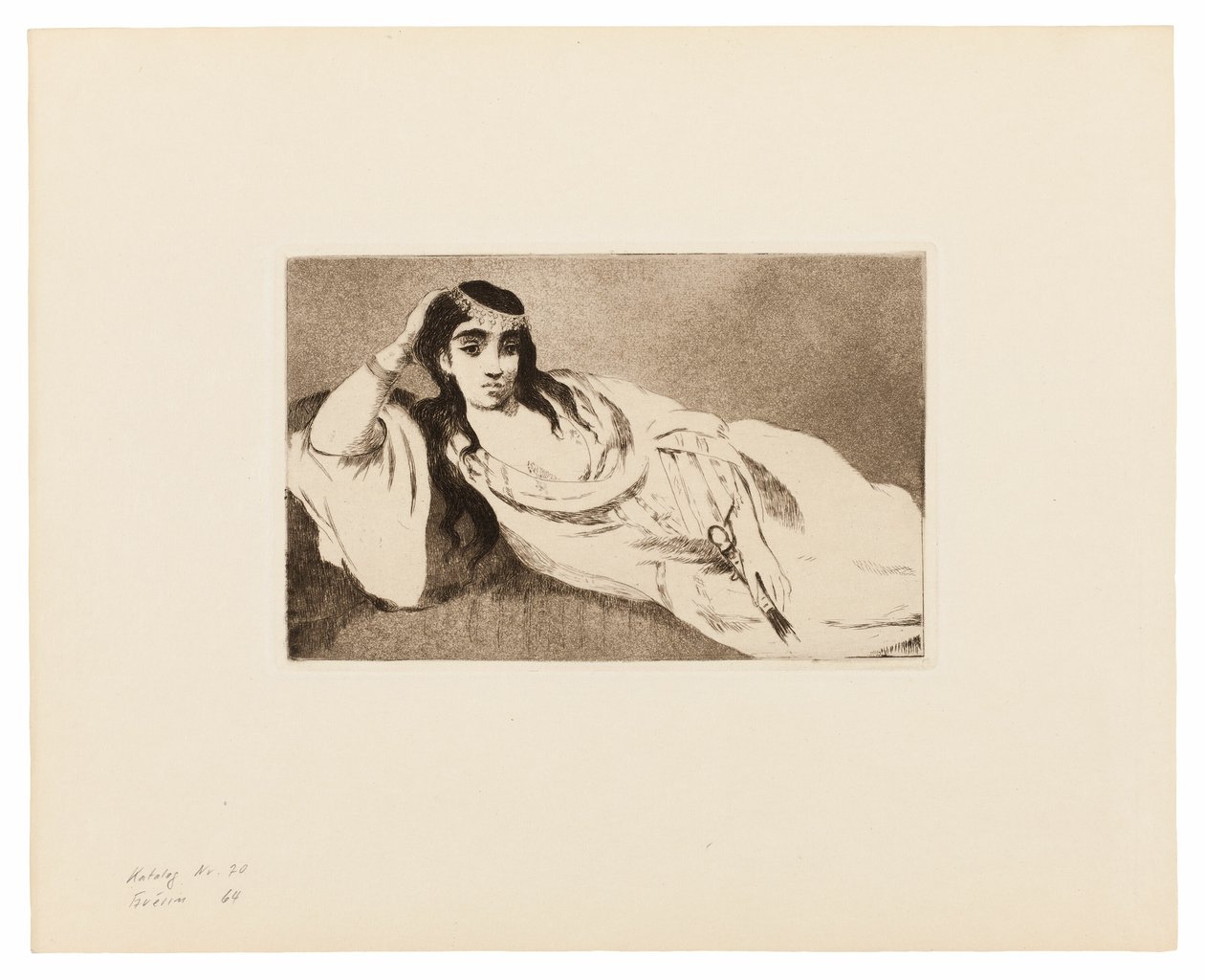 Odalisque af Édouard Manet