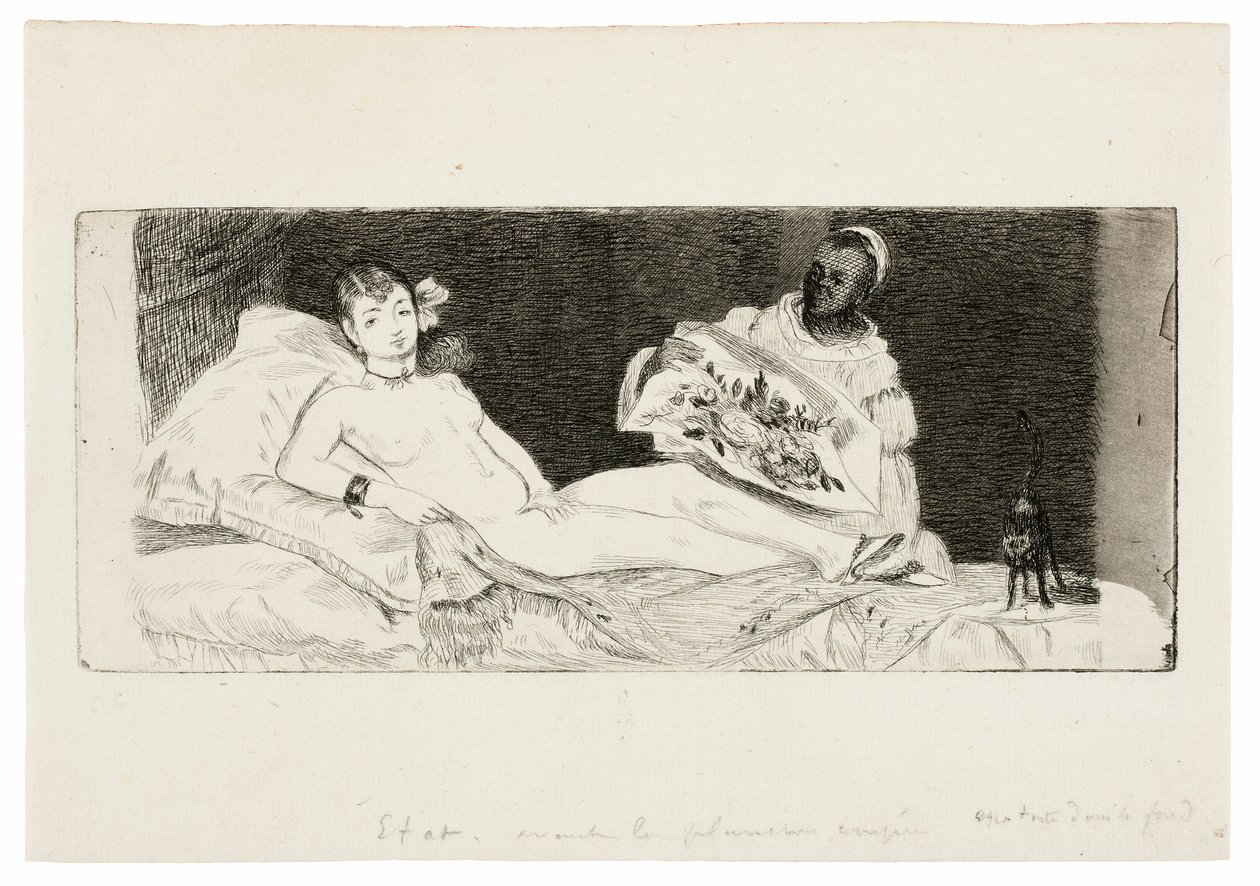 Olympia (publiceret plade) af Édouard Manet
