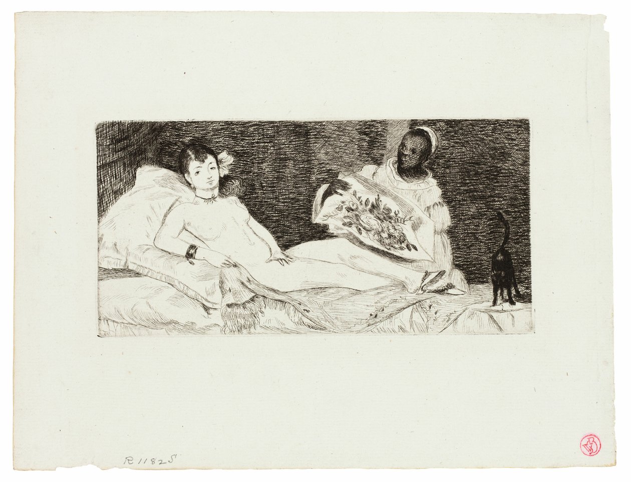 Olympia (publiceret plade) af Édouard Manet