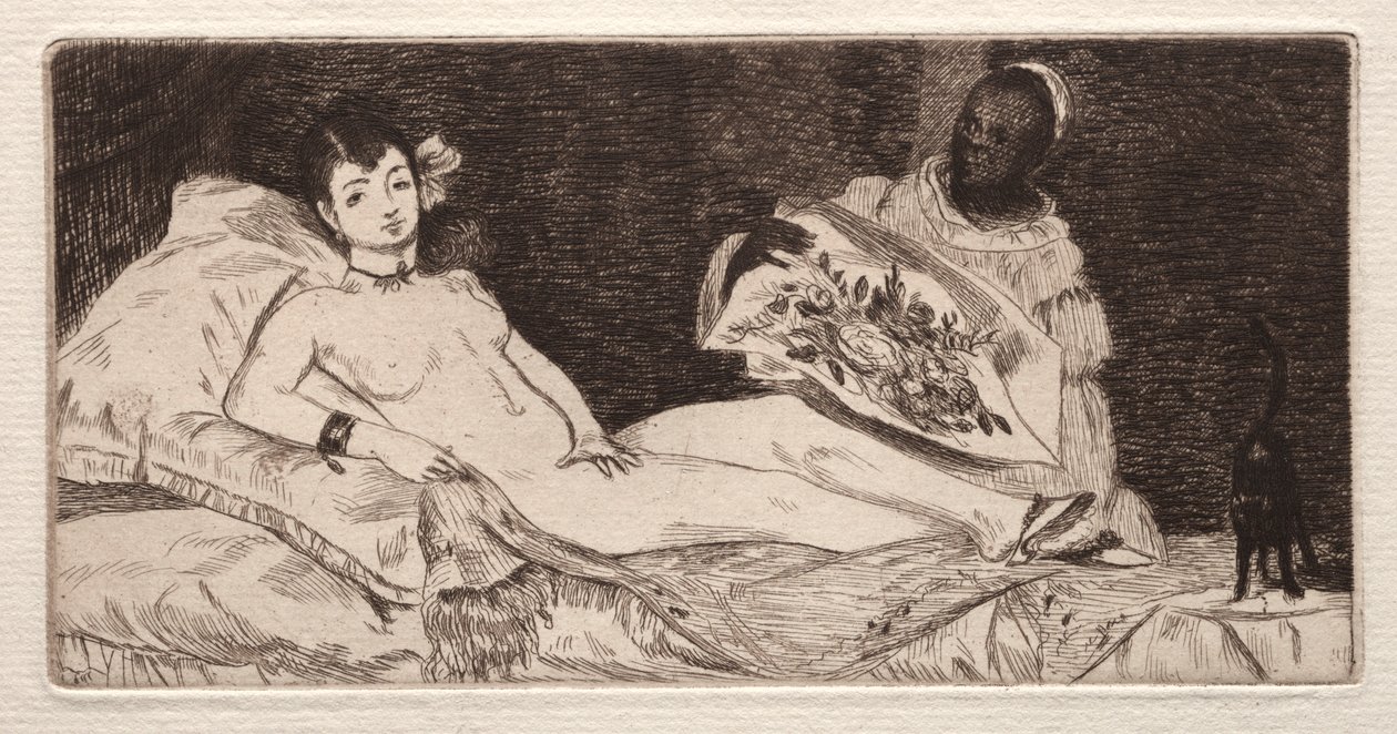 Olympia, 1867. af Édouard Manet