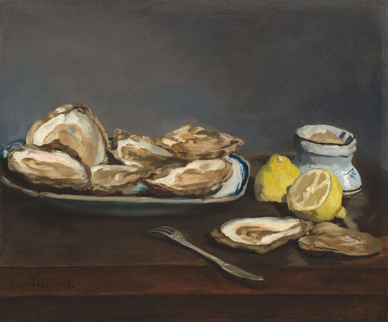 Østers af Édouard Manet