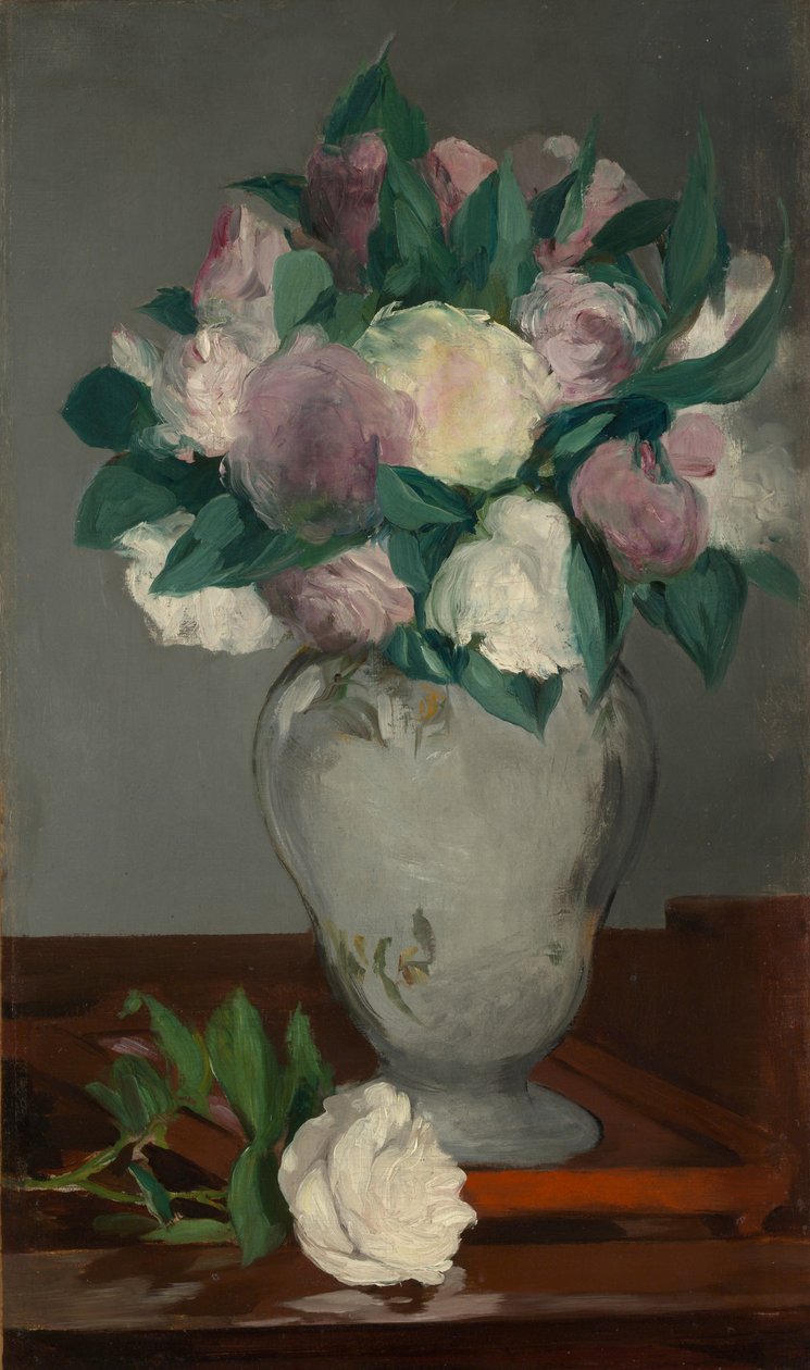 Pæoner af Édouard Manet