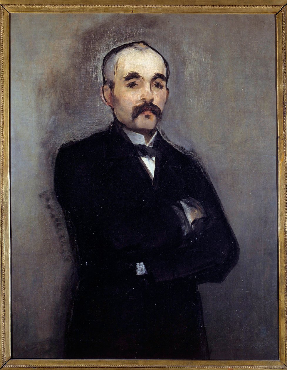 Portræt af Georges Clemenceau (1841-1929) Maleri af Edouard Manet (1832-1883) 1800-tallet søn. 0,94 x 0,74 m Paris, musee d