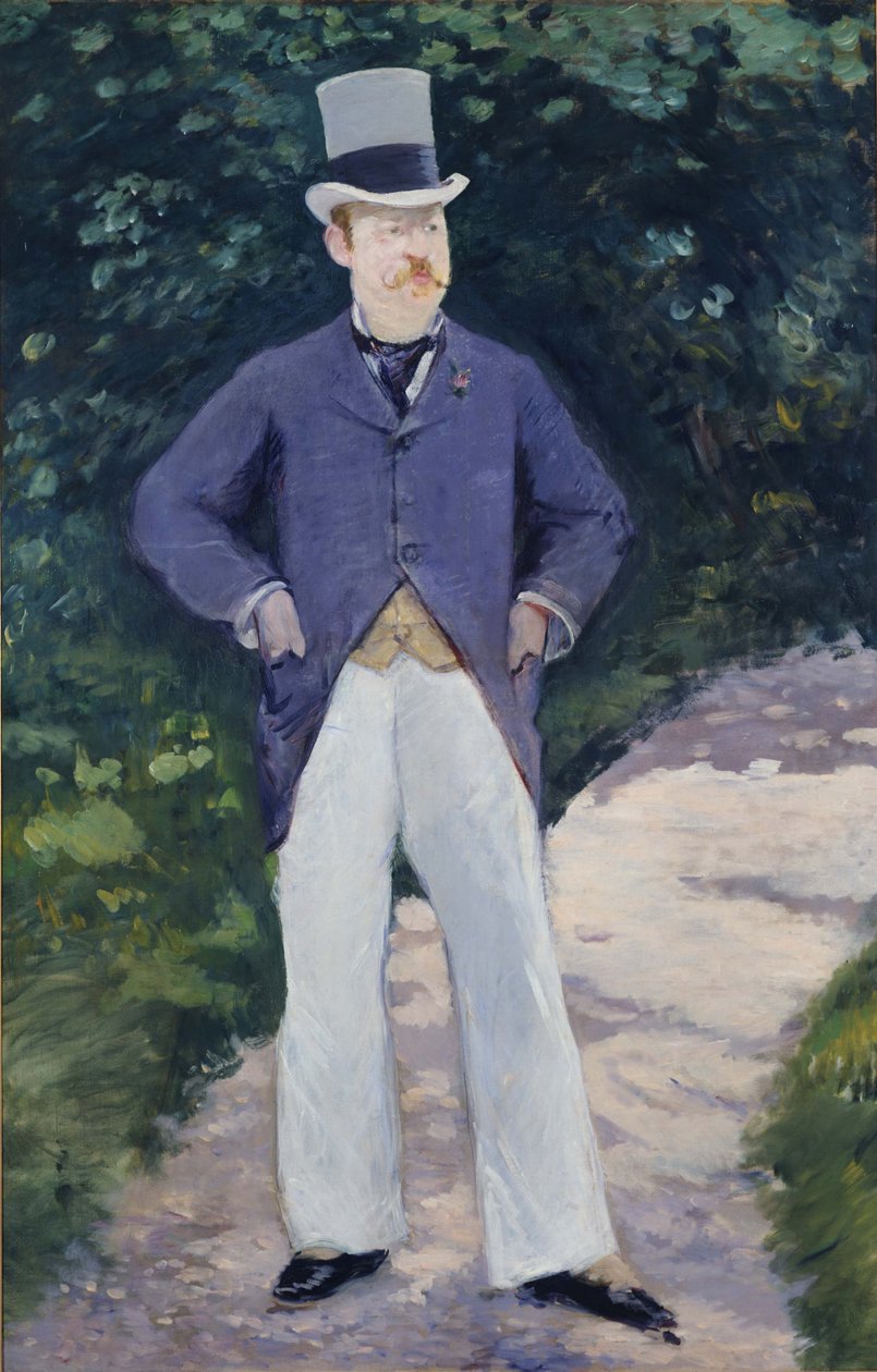 Portræt af Monsieur Brun, 1879 af Édouard Manet