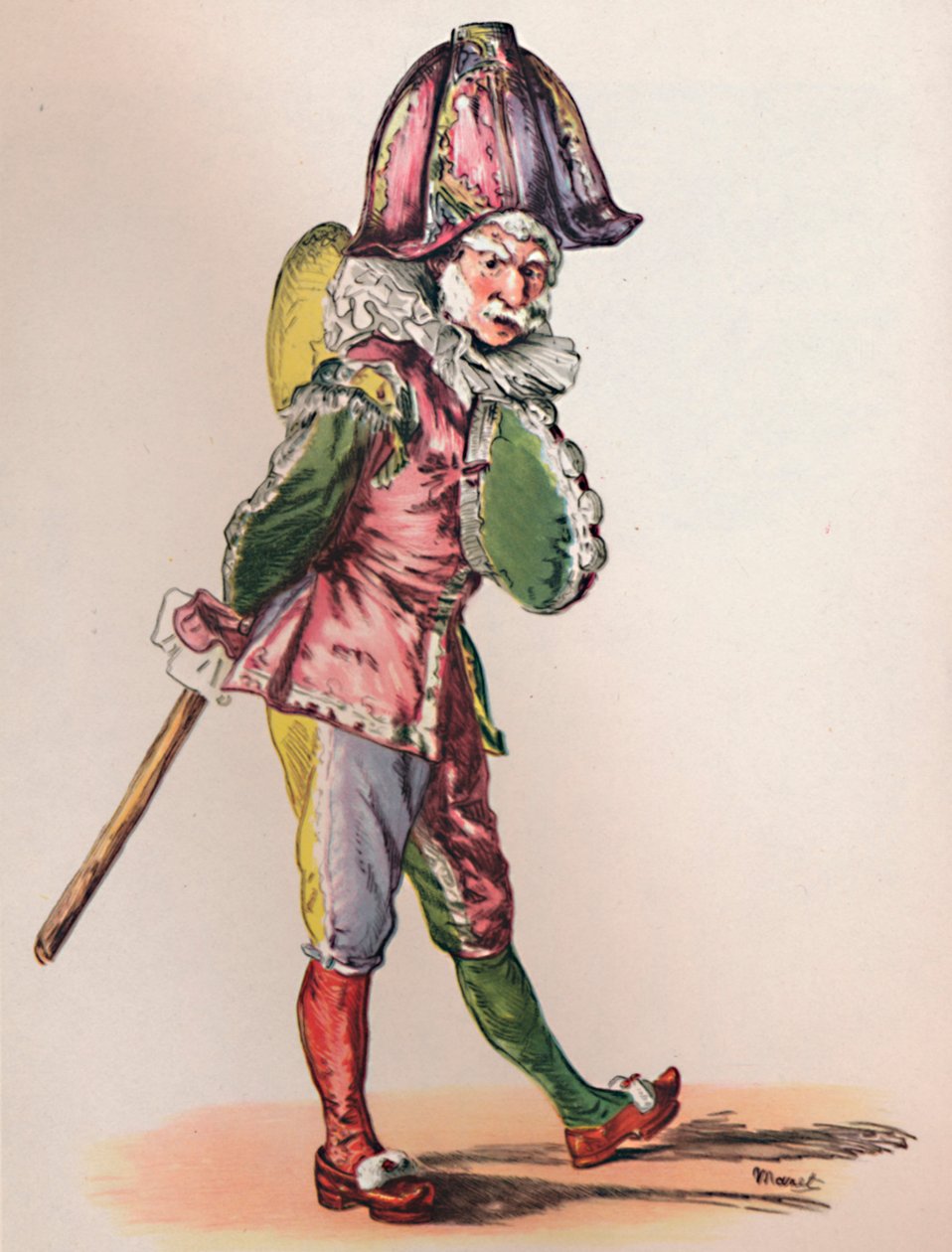 Punch, 1874-1876, 1946 af Édouard Manet