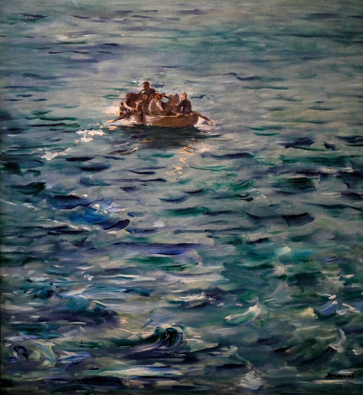 Rochefort flugt af Édouard Manet
