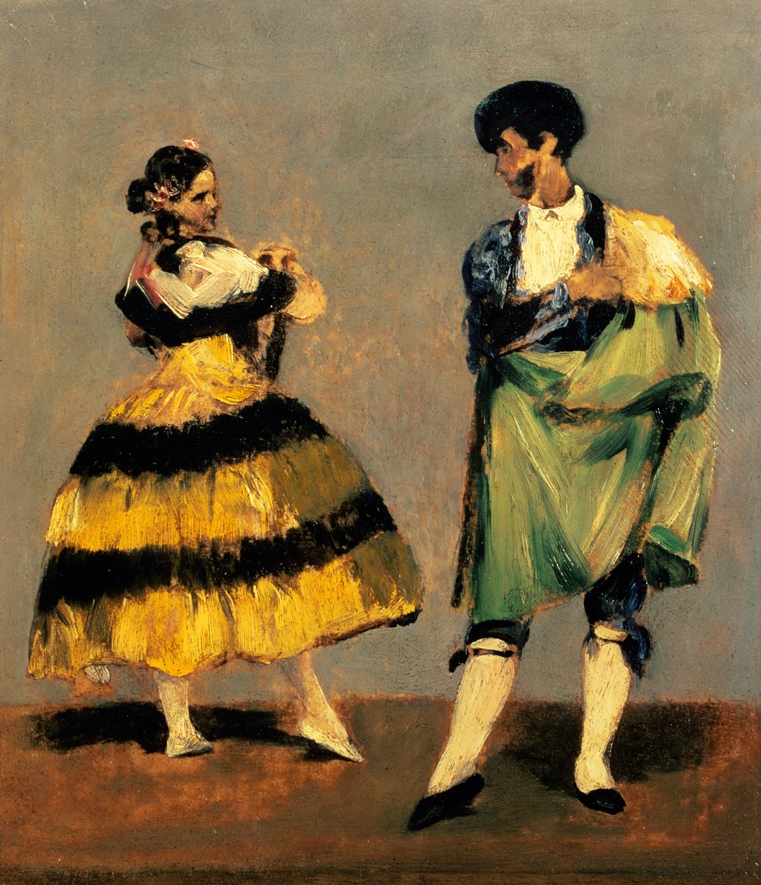 Spanske dansere, 1879 af Édouard Manet