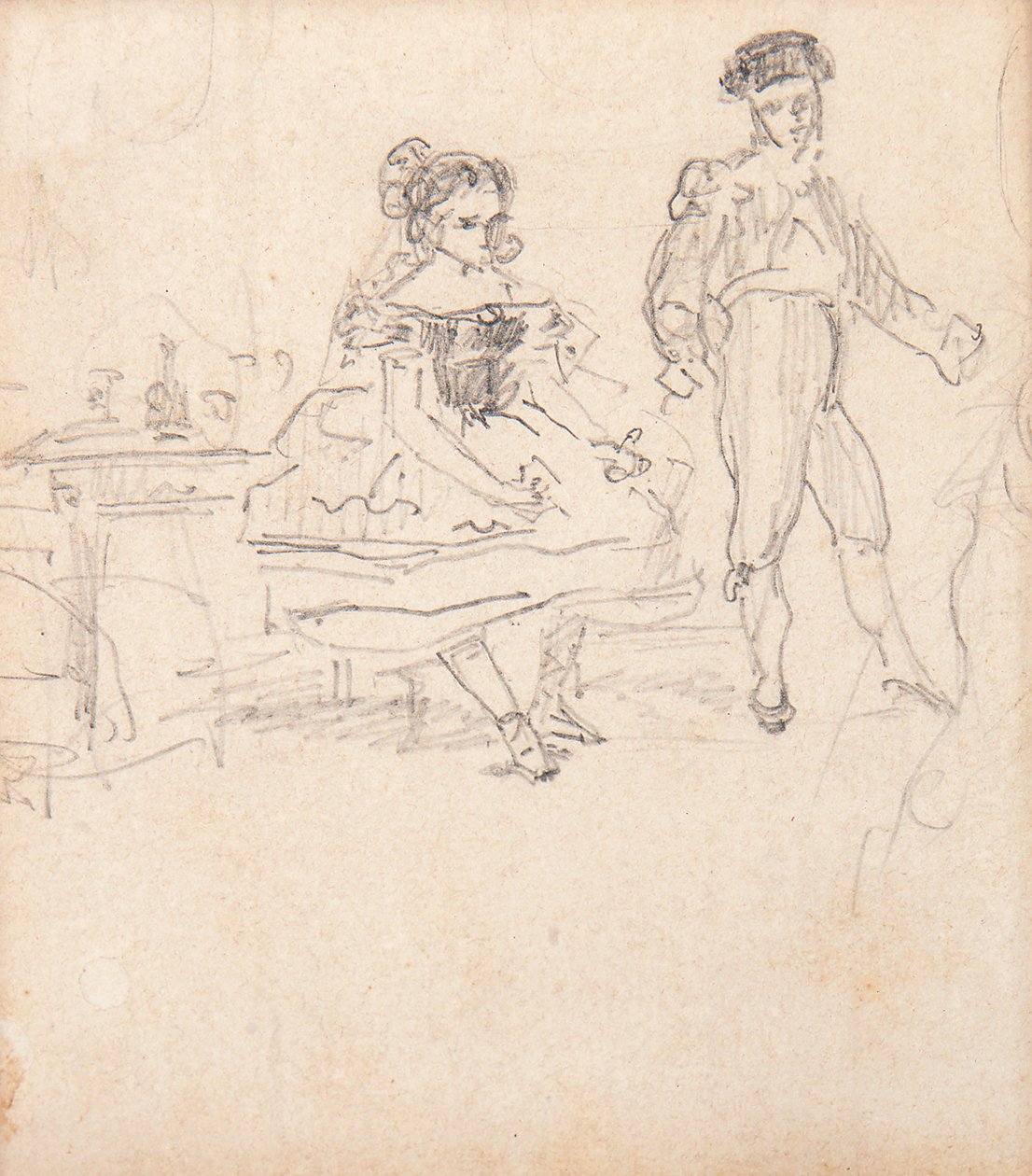 Spansk ægtepar, 1862 af Édouard Manet