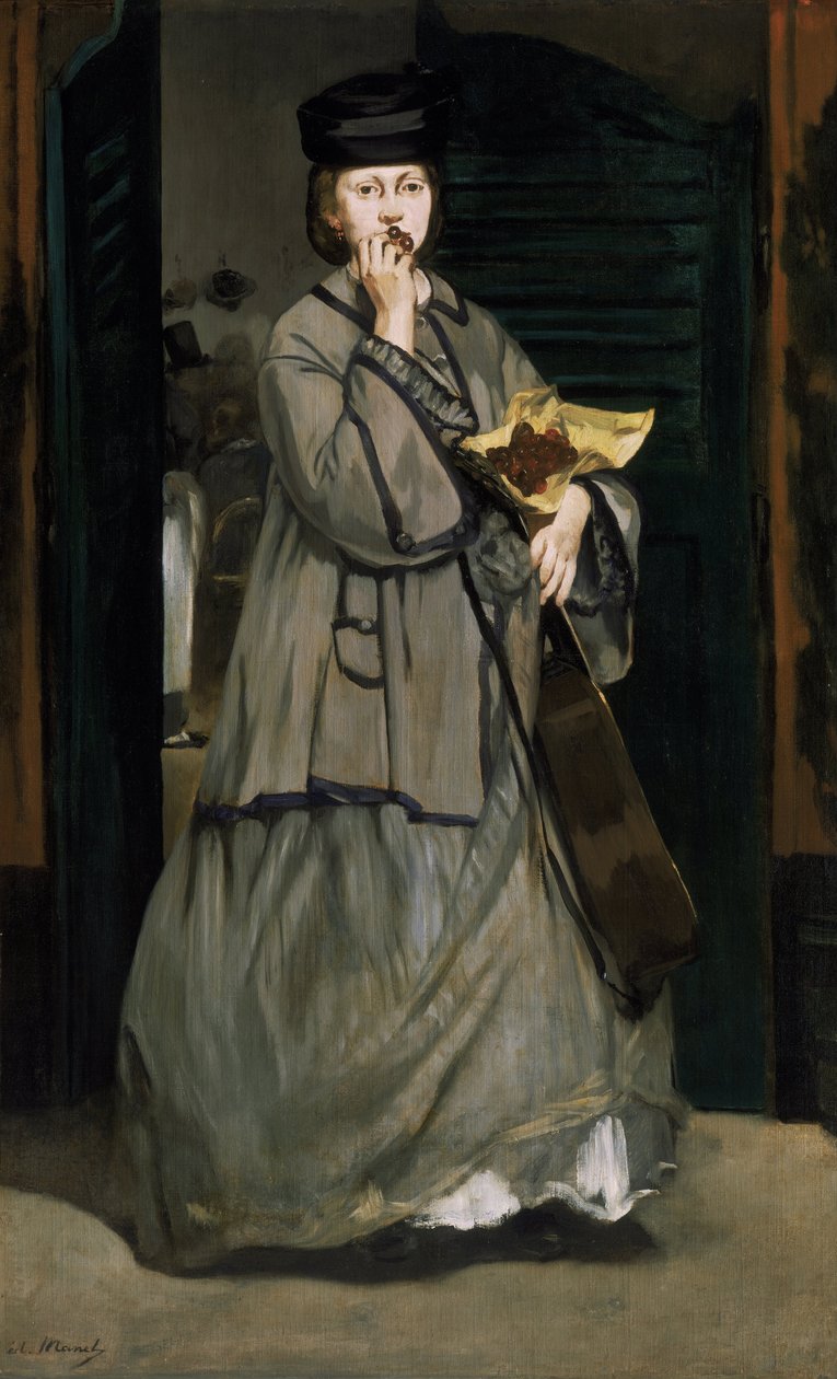 Gadesangerinden af Édouard Manet