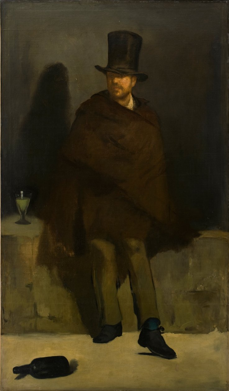 Absint-drikkeren af Édouard Manet