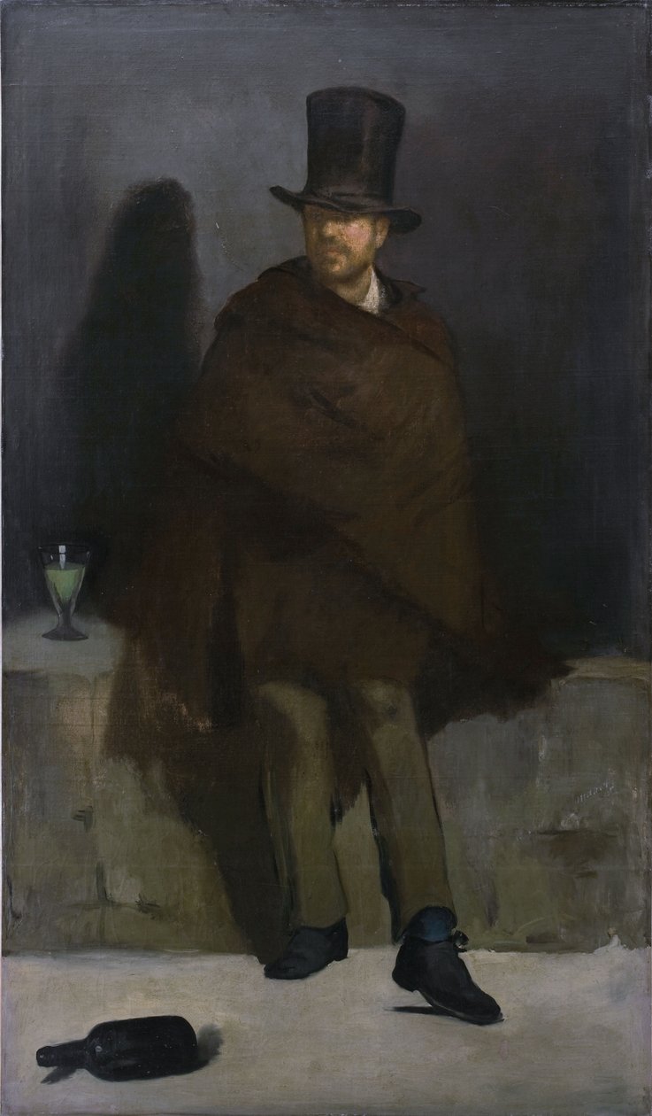 Absint-drikkeren af Édouard Manet
