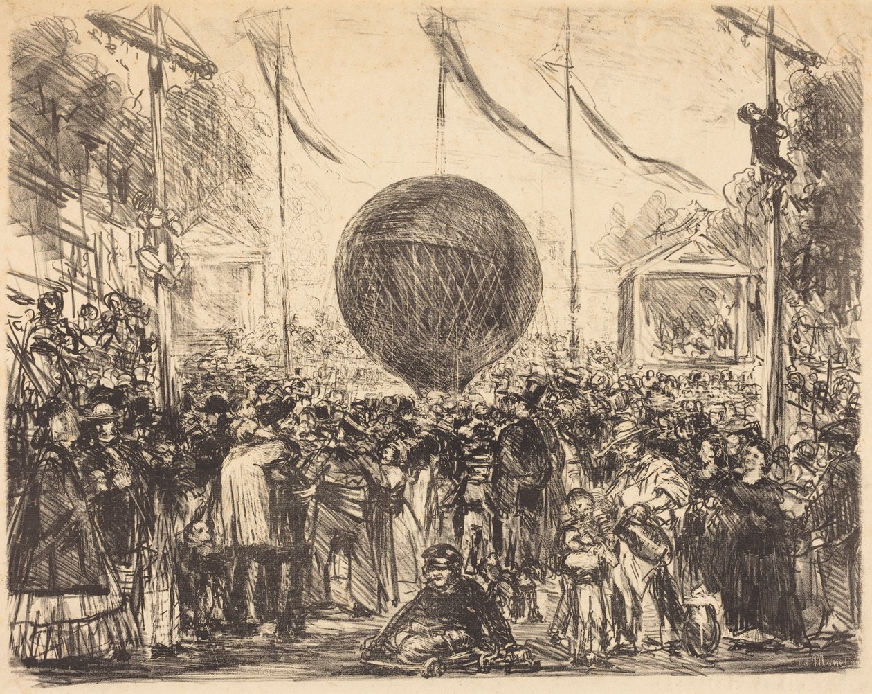 Ballonen af Édouard Manet