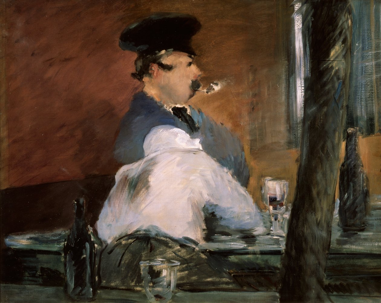 Baren Le Bouchon, 1878-1879. af Édouard Manet