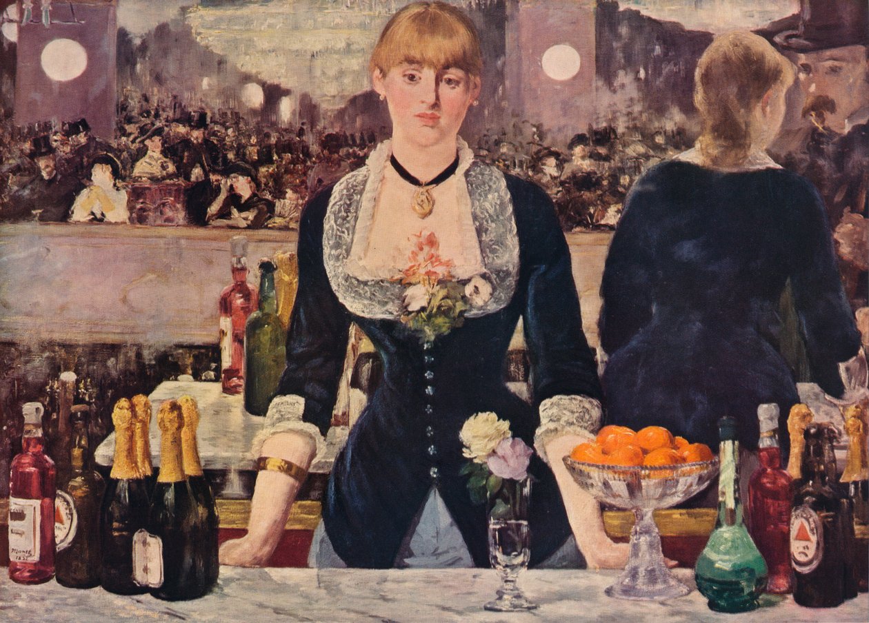 Baren ved Folies-Bergere, 1882, 1938 af Édouard Manet