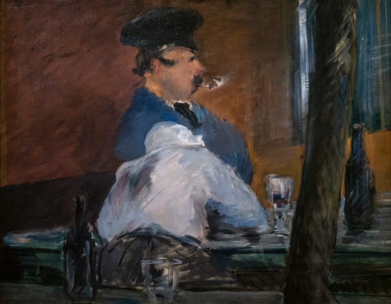 The Cork or Country Inn (La Guinguette) af Édouard Manet