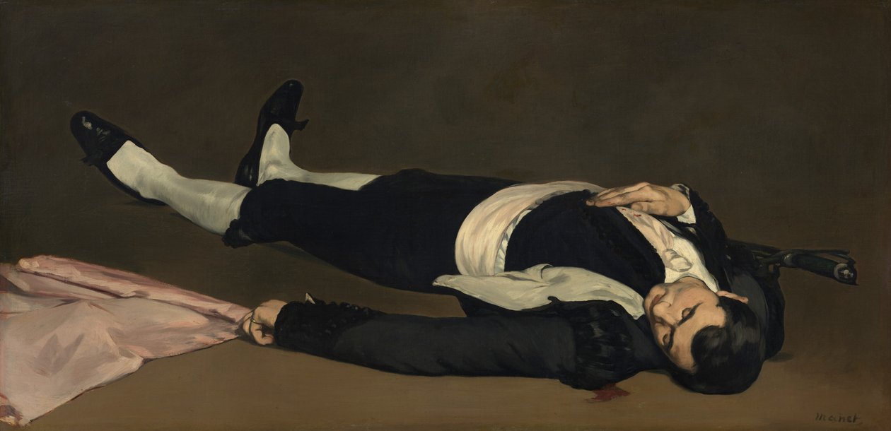Den døde toreador af Édouard Manet