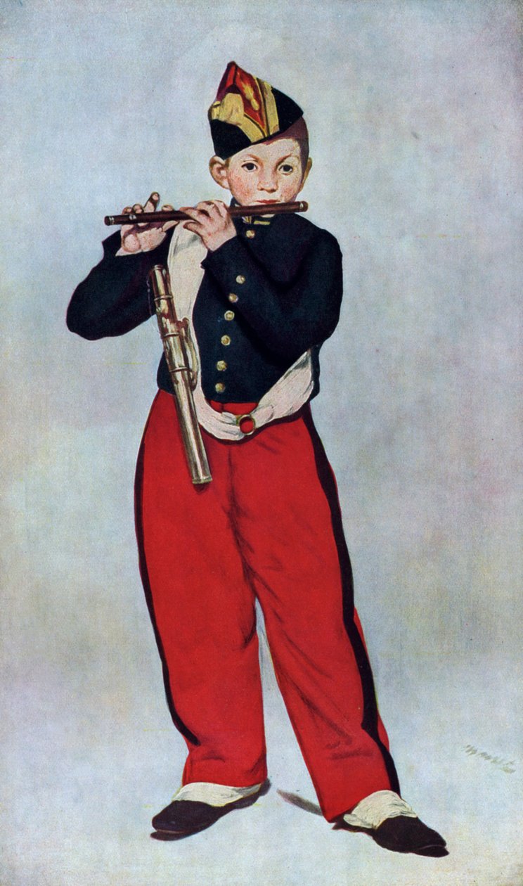 The Fifer, 1866. af Édouard Manet