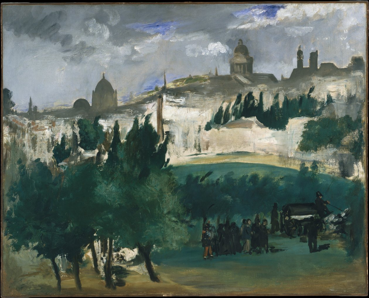 Begravelsen af Édouard Manet