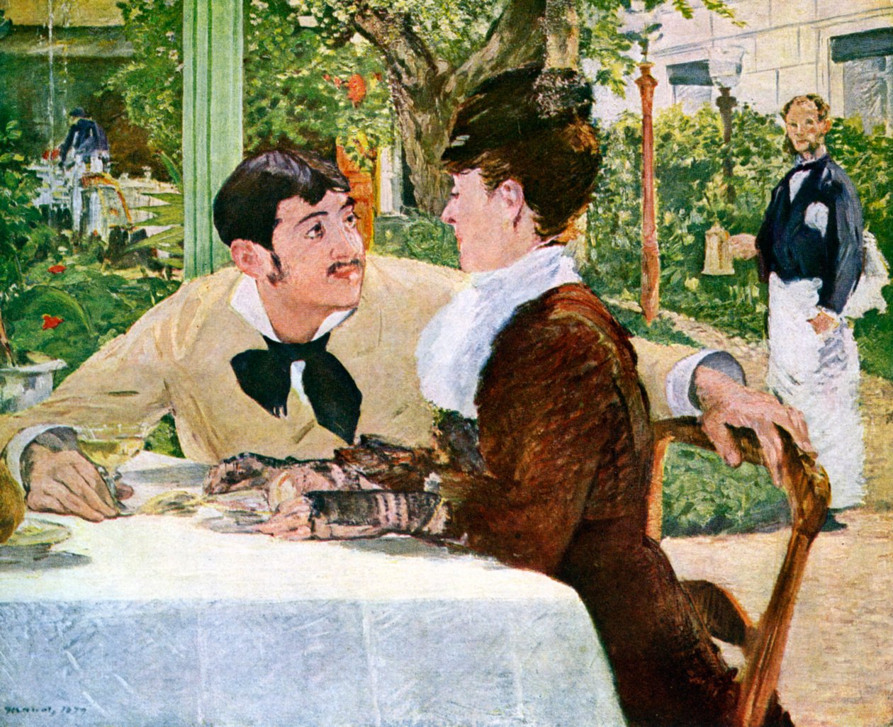 Pere Lathuilles have, 1879 1938. af Édouard Manet