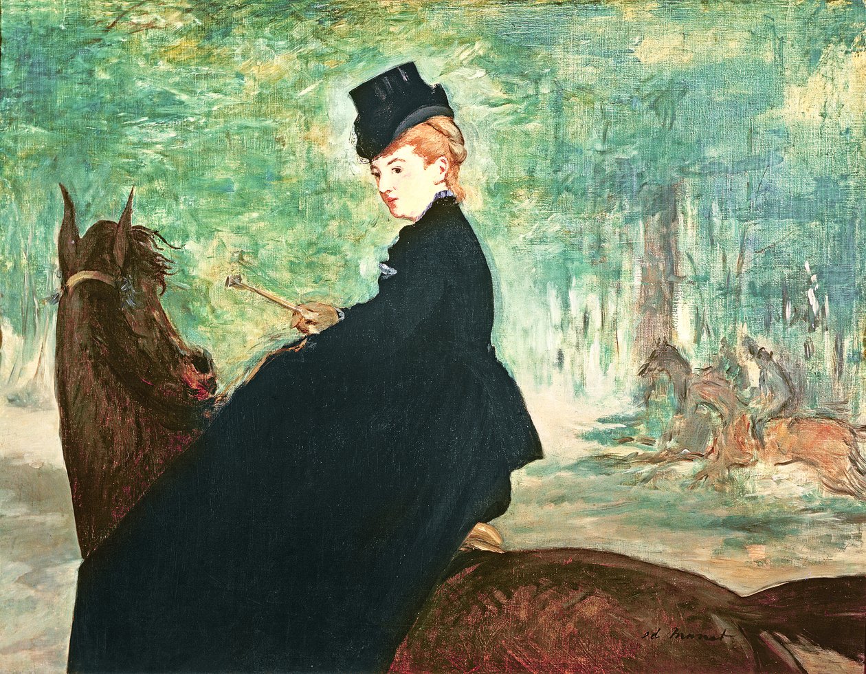 Rytteren, 1875 af Édouard Manet