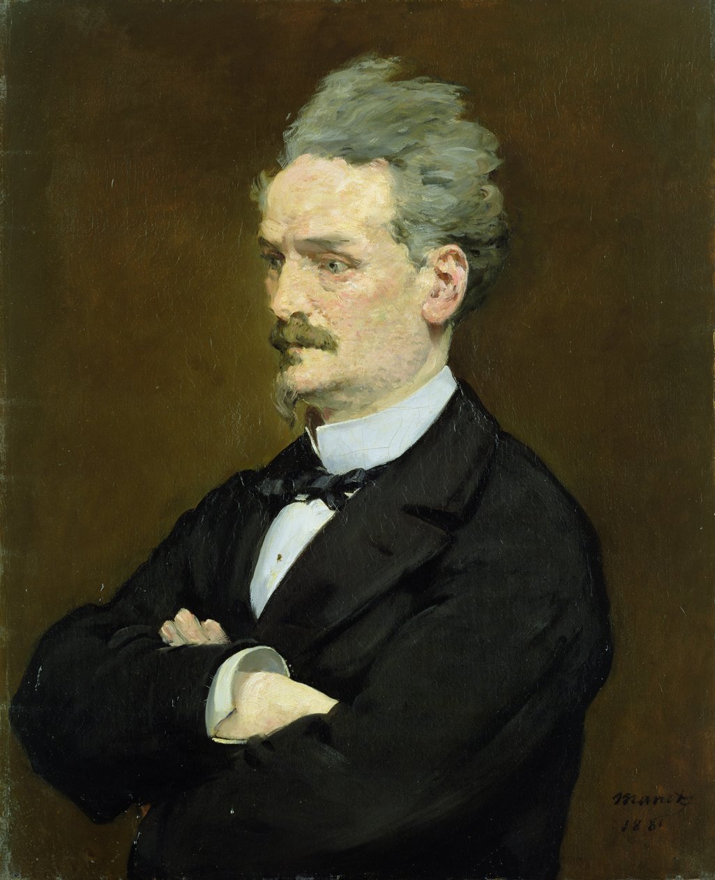 Journalisten Henri Rochefort (1830-1913), 1881 af Édouard Manet