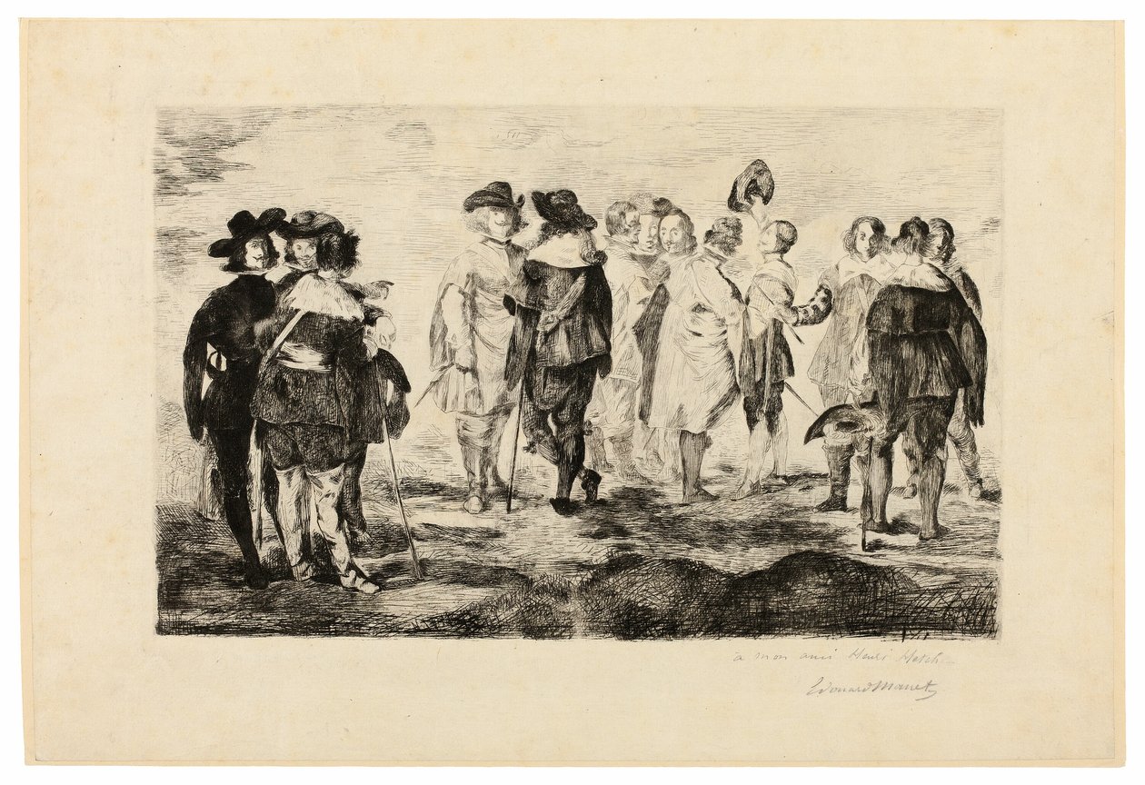 De små kavalerer af Édouard Manet