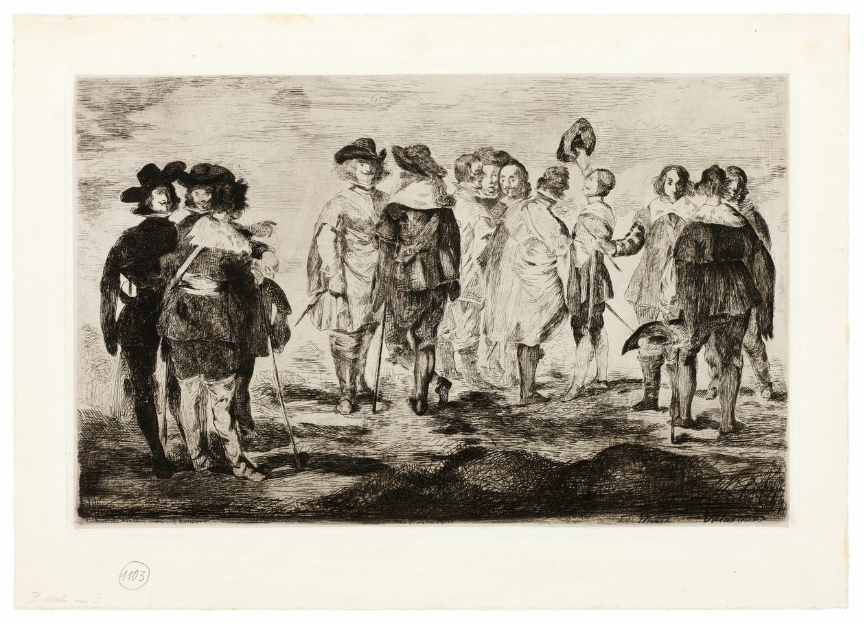 De små kavalerer af Édouard Manet