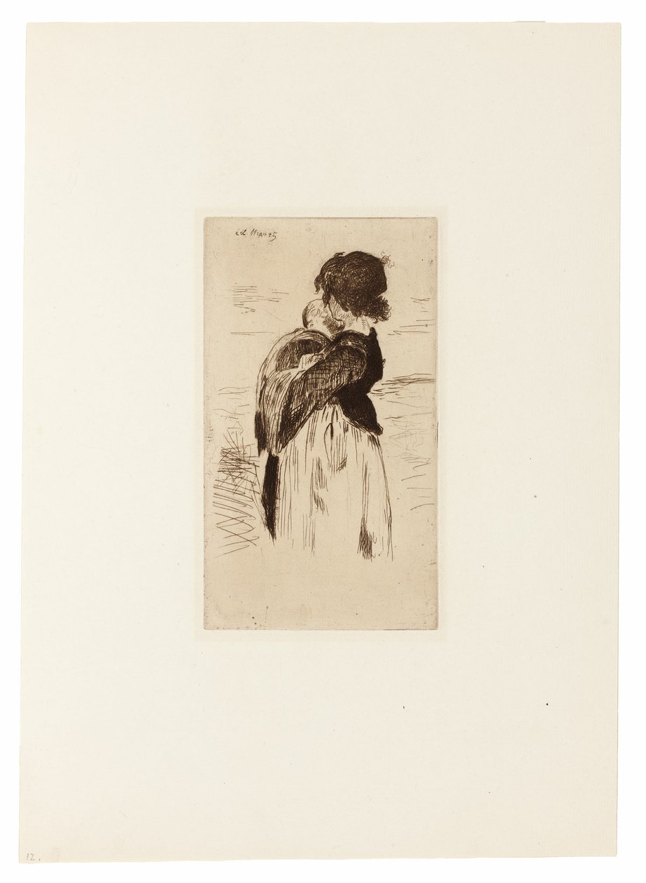 Den lille pige af Édouard Manet