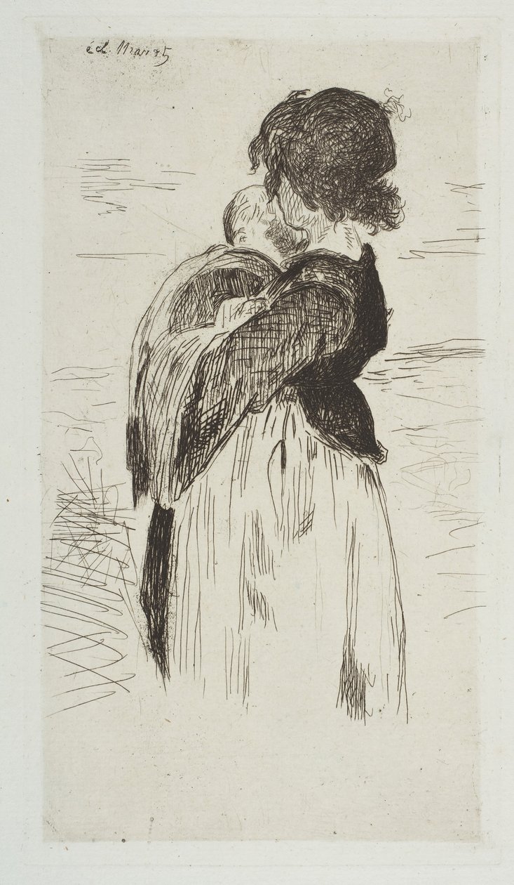 Den lille pige, 1861-62. af Édouard Manet
