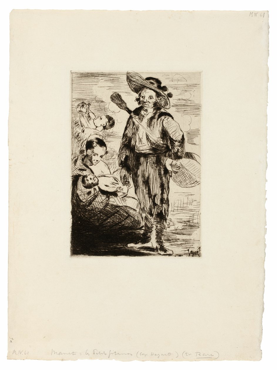 De små sigøjnere af Édouard Manet