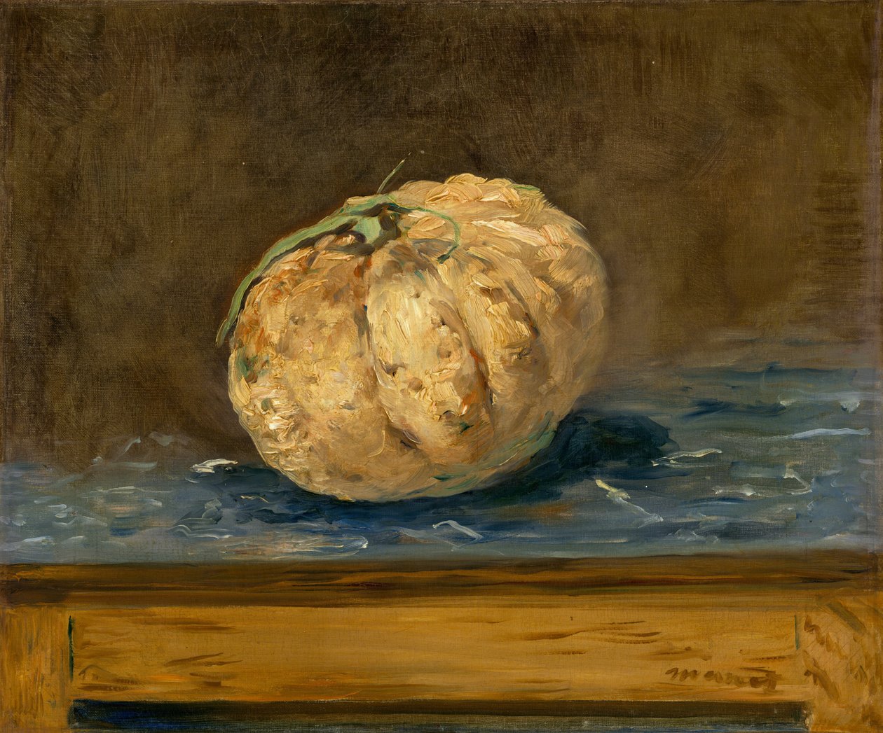 Melonen, ca. 1880 (olie på lærred) af Édouard Manet