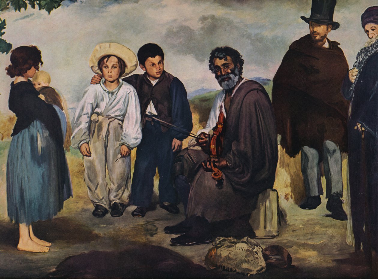 Den gamle musiker, 1862 af Édouard Manet