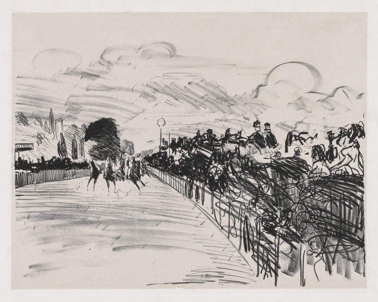 Racerne af Édouard Manet