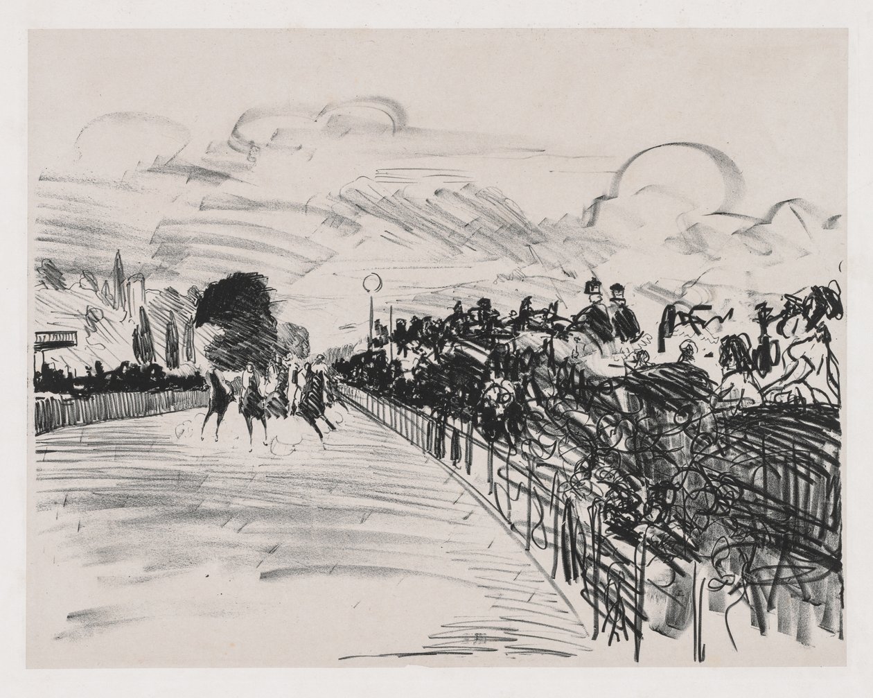 Løbet, 1865. af Édouard Manet
