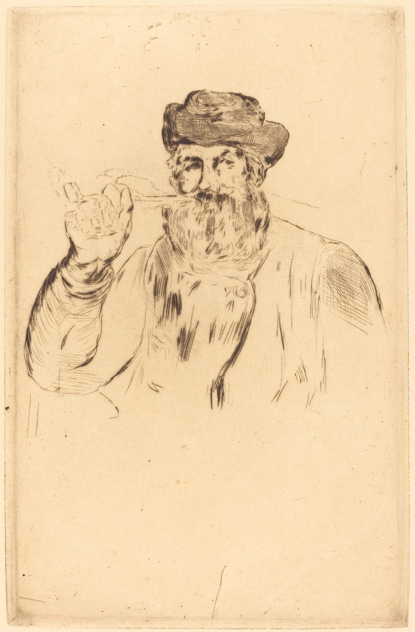Rygeren af Édouard Manet