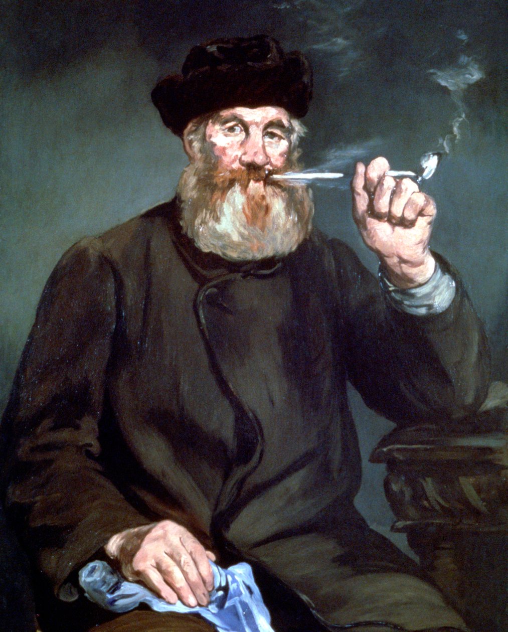 Rygeren, 1866 af Édouard Manet