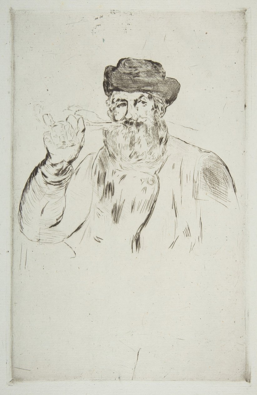Rygeren Rygeren, 1879-82. af Édouard Manet