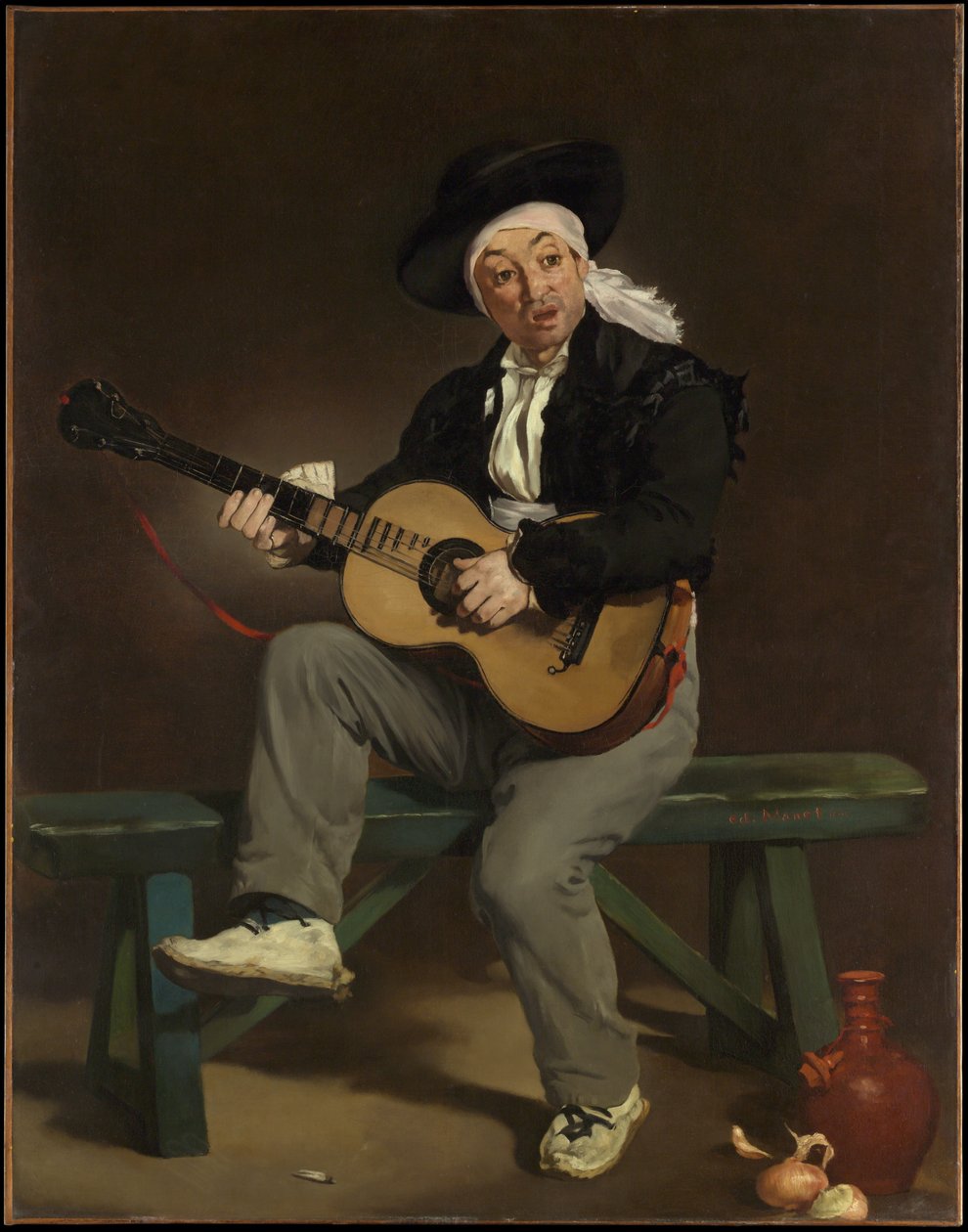 Den spanske sangerinde af Édouard Manet