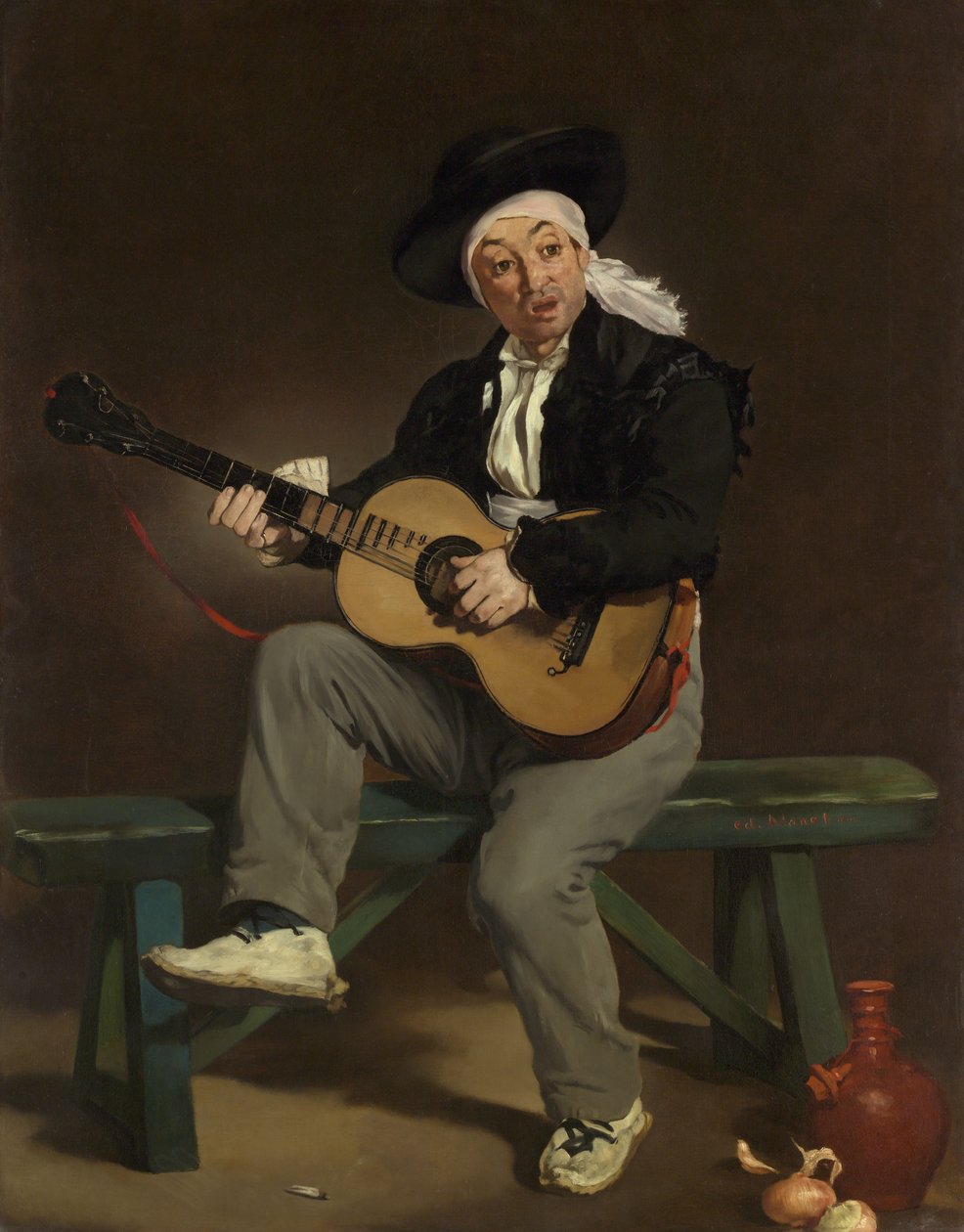 Den spanske sangerinde af Édouard Manet