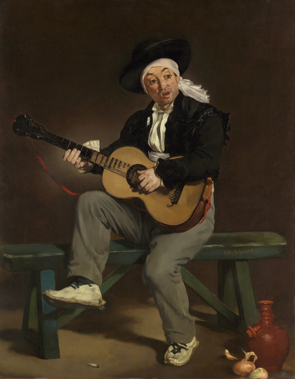 Den spanske sanger, 1860. af Édouard Manet