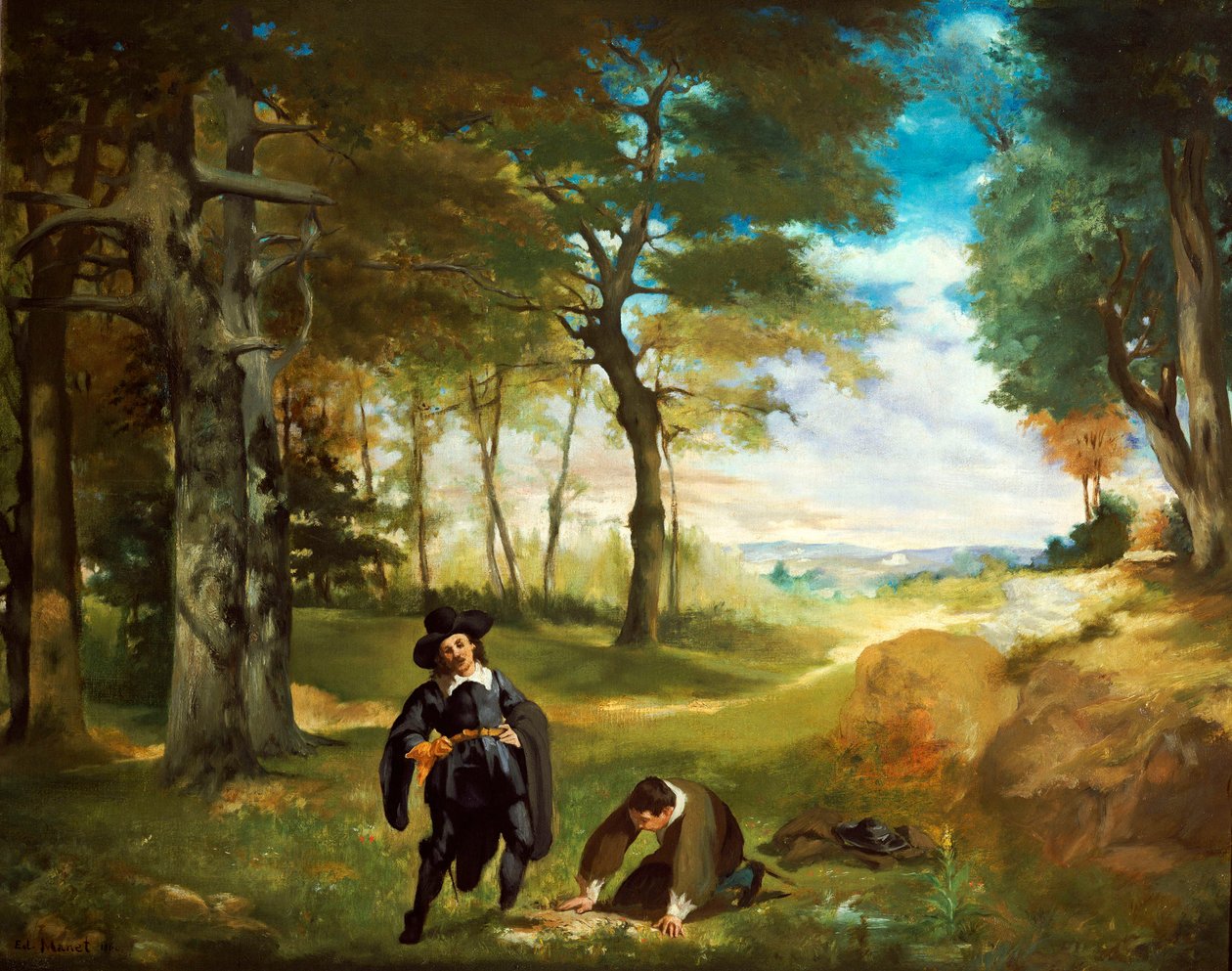Studenterne i Salamanca, 1860 af Édouard Manet