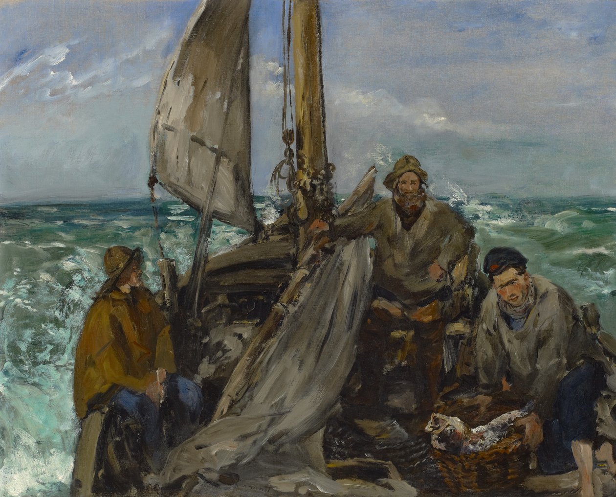 Havets arbejdere af Édouard Manet