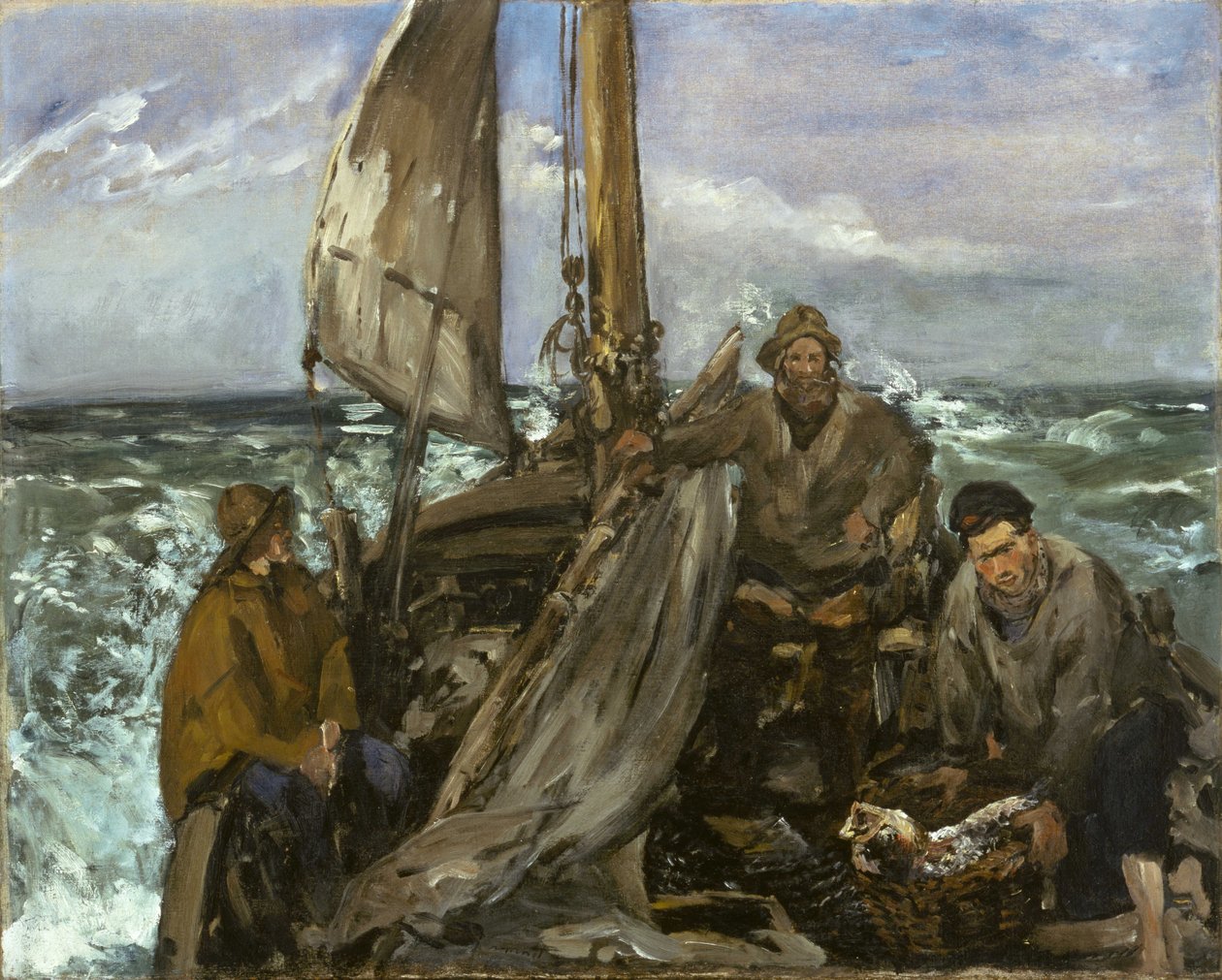 Havets arbejdere af Édouard Manet