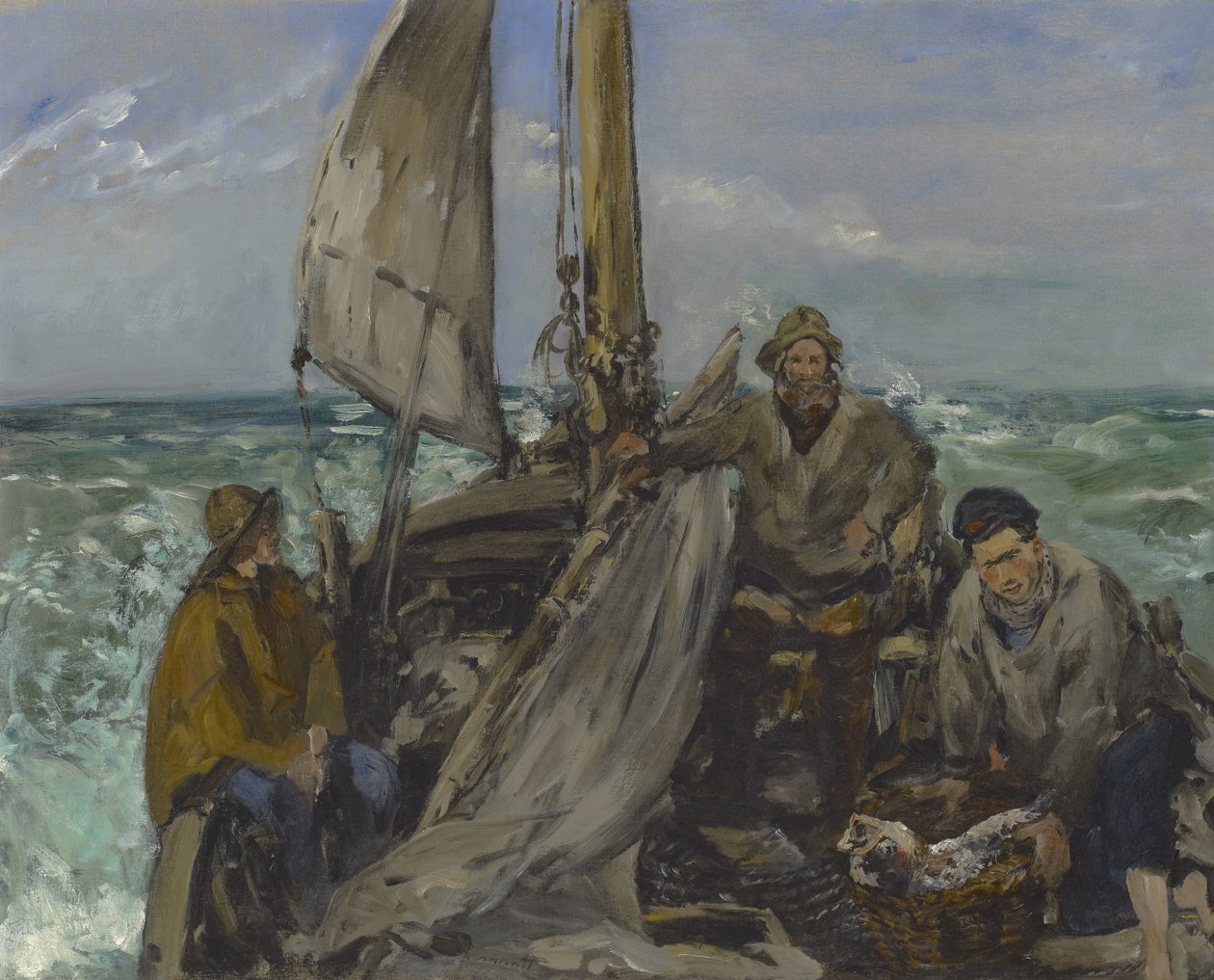 Havets Arbejdere af Édouard Manet