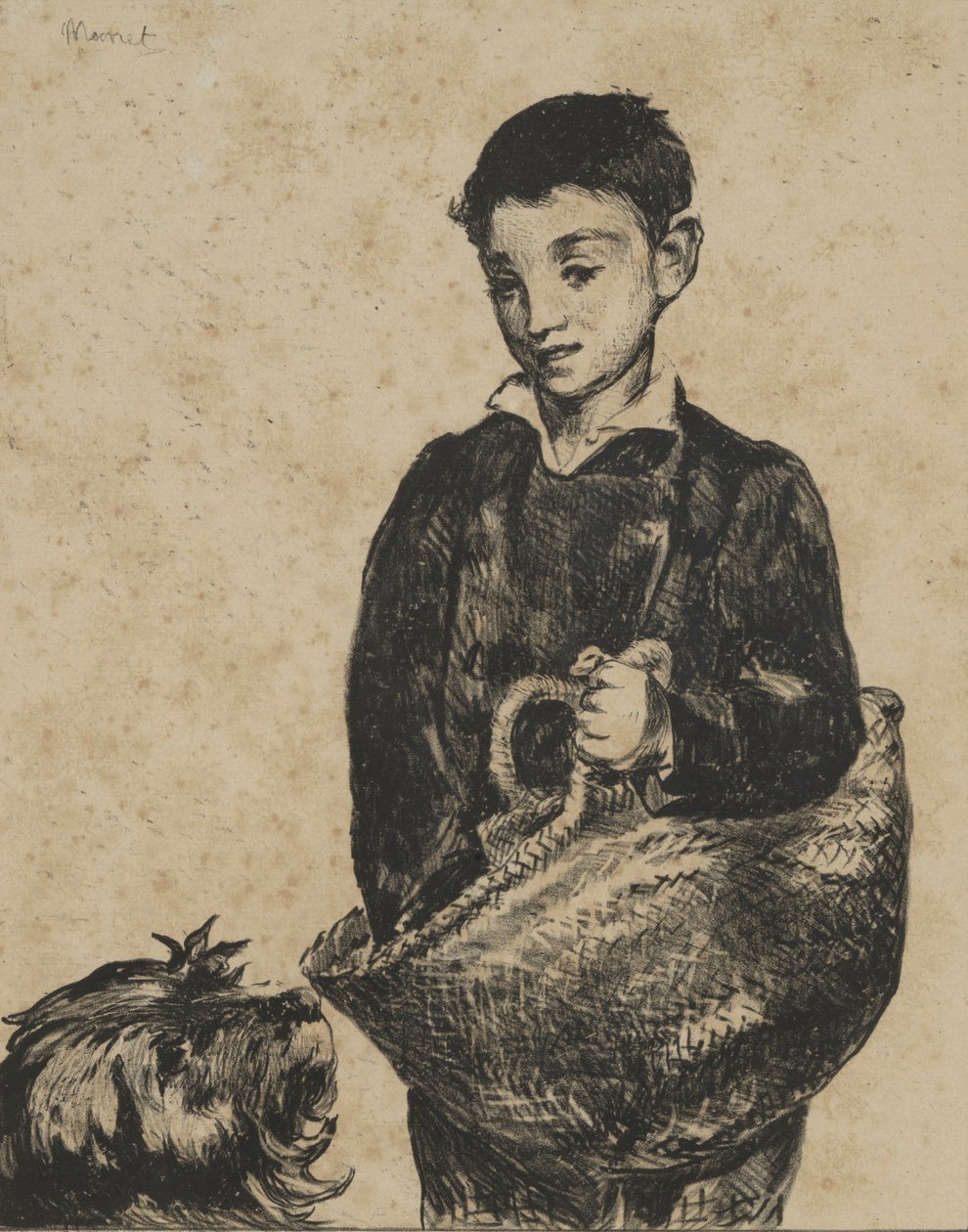 The Urchin (Le gamin) af Édouard Manet