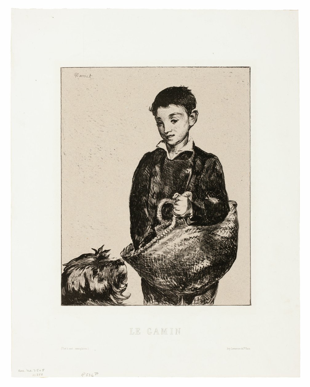 Urchin af Édouard Manet