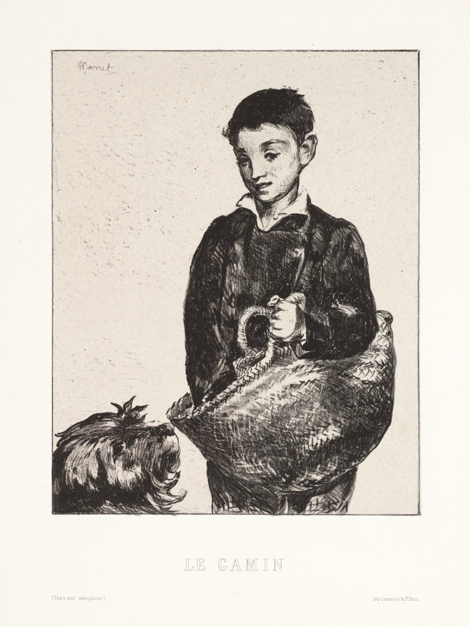 Gadedrengen af Édouard Manet