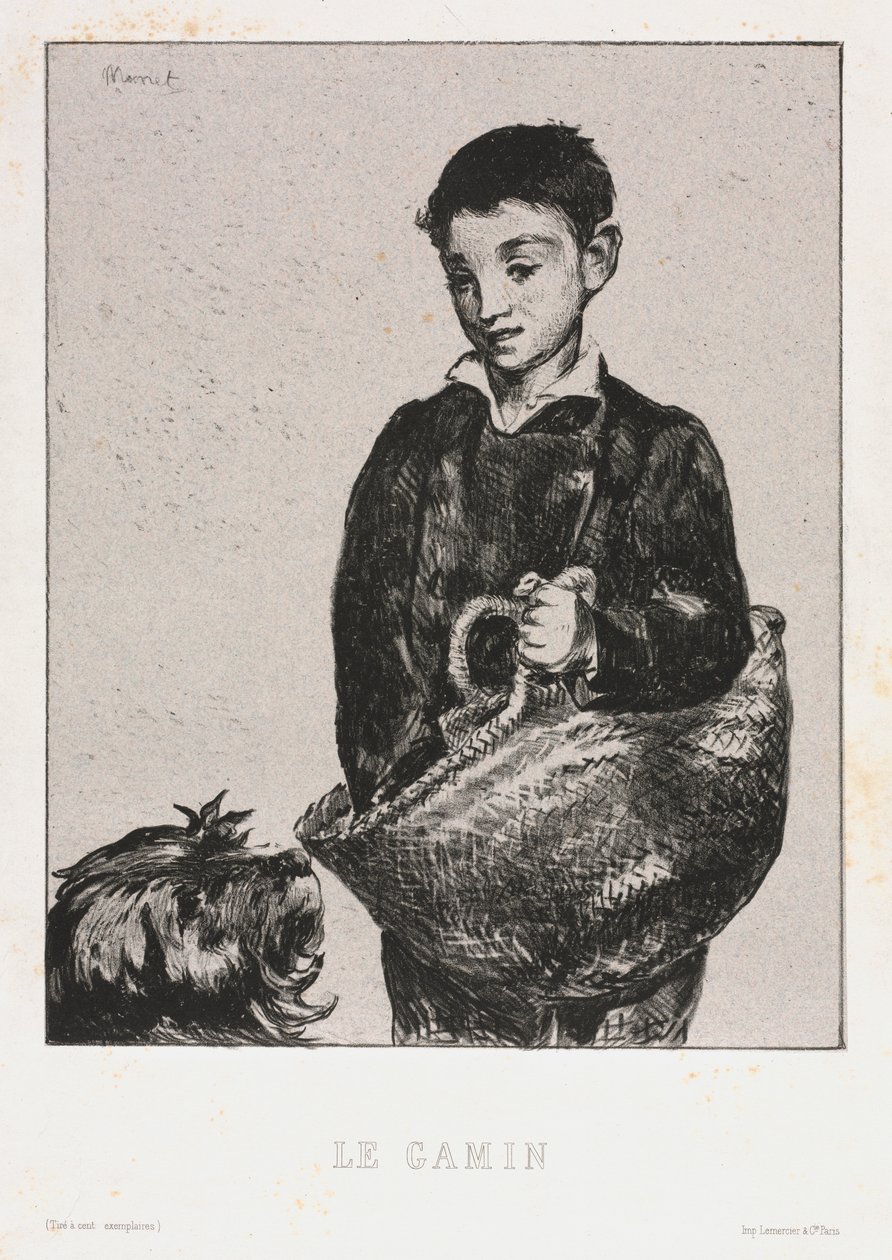Urchin. af Édouard Manet