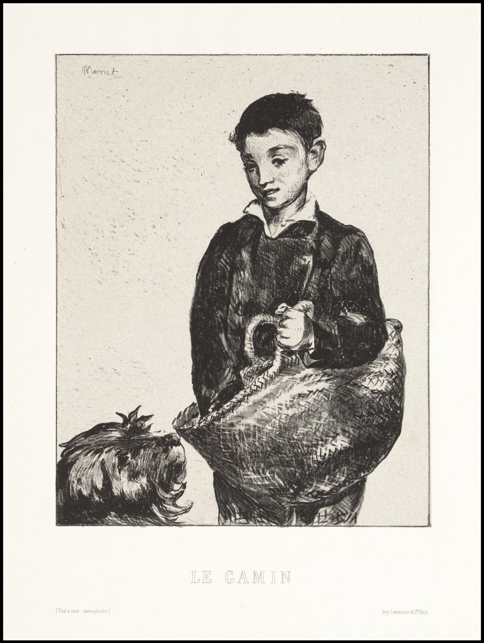 The Urchin, 1862 af Édouard Manet