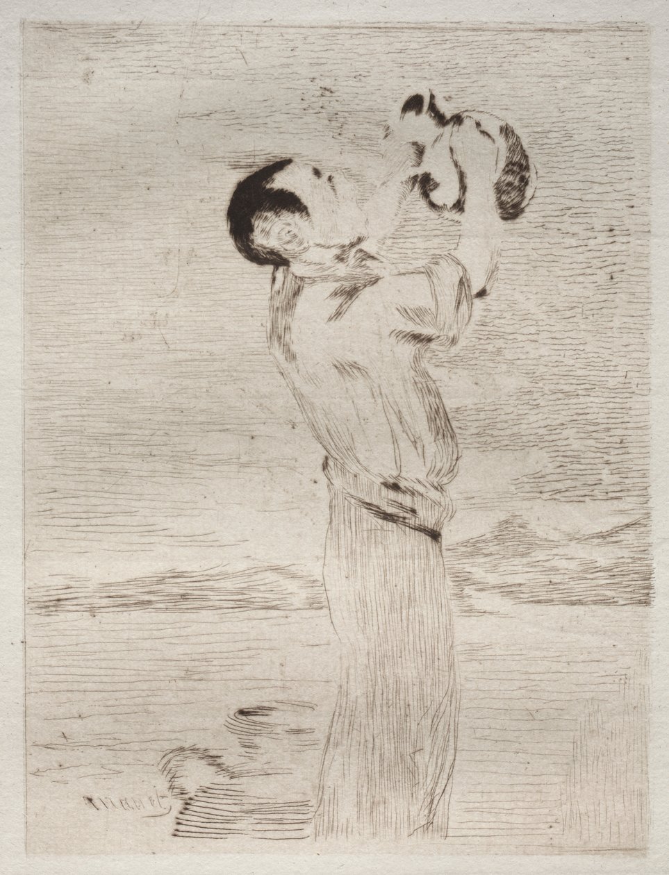 Vanddrikkeren af Édouard Manet